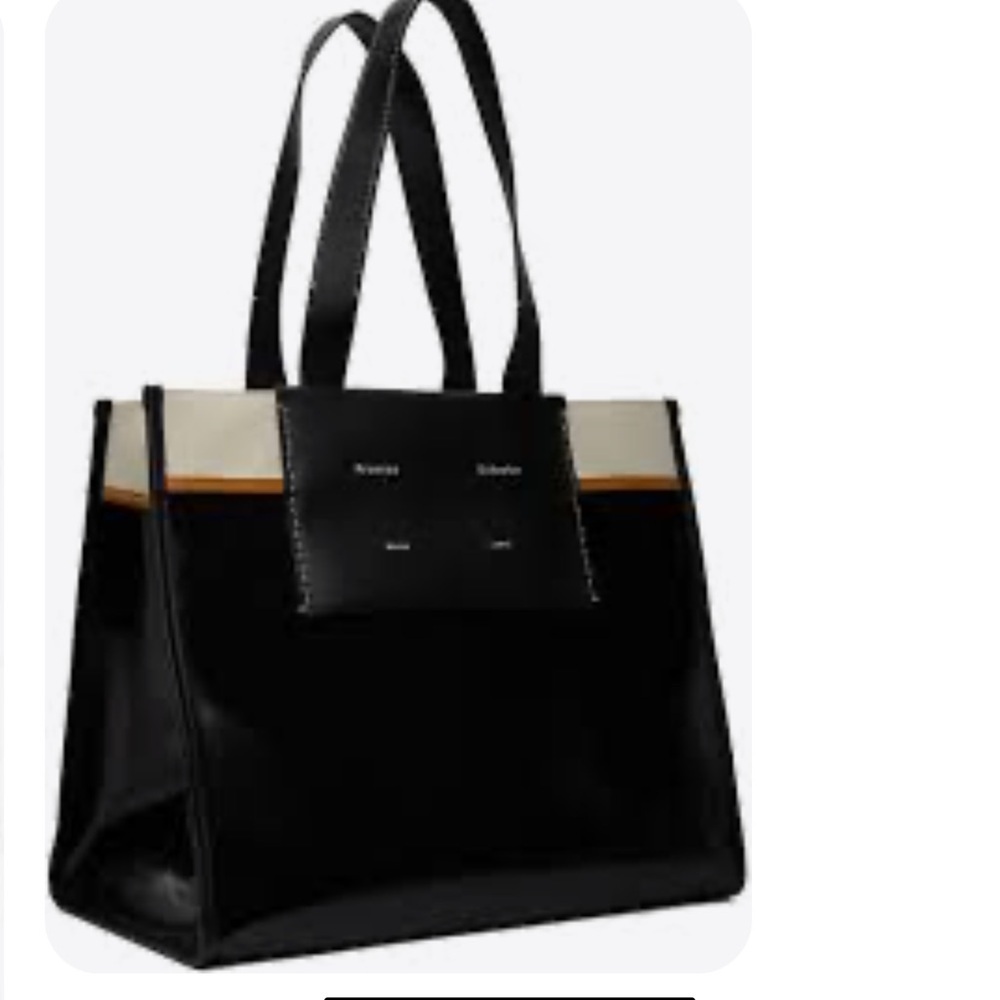 Proenza Schouler Black and‎ Tan Tote Bag​